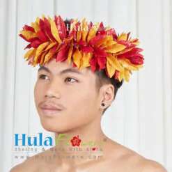 Expandable Yellow & Red Headband