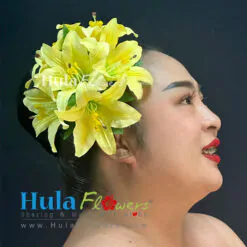 Silk Lily Hair clip