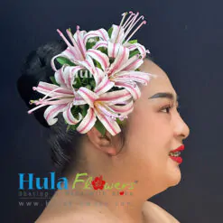 Lilies hair clip