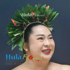 Silk Leaves on Headband