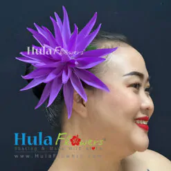 Silk Heliconia hair clip  (M)