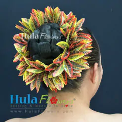 Silk Croton Hair Bun
