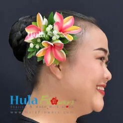 Plumeria hair clip