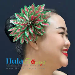 Silk Foliage hair clip (L)