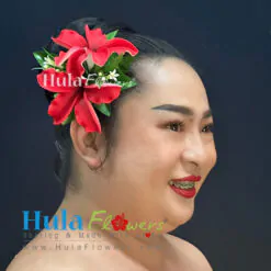 Plumeria hair clip