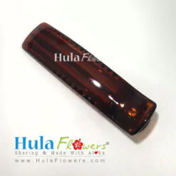 Plastic Hair Clip - Brown