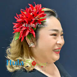 Silk Orchids & Spider lilies hair clip