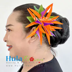 Bird of paradise hair clip