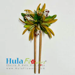 Tropical flowers on stick