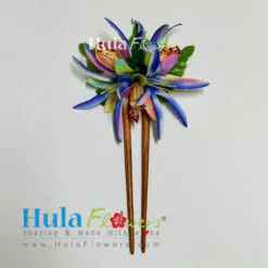 Tropical flowers on stick