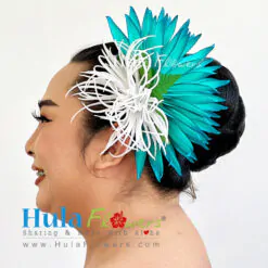 Silk Bird of Paradise Hair Clip