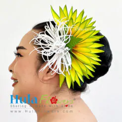 Silk Bird of Paradise Hair Clip