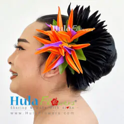 Bird of paradise Hair clip