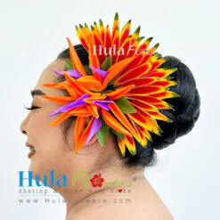 Bird of paradise Hair clip