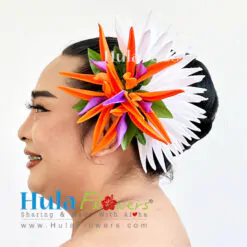 Bird of paradise Hair clip