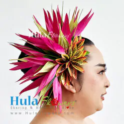 Bird of paradise Hair clip