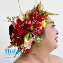 Tropical Flower hair clip