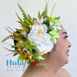 Tropical Flower hair clip