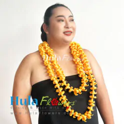 2 x Silk Pua Kenikeni Leis