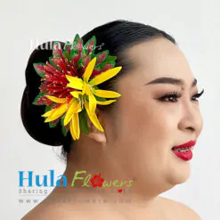 Tropical hair clip