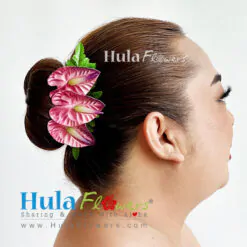 Anthurium hair clips (S)