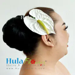 Anthurium hair clips (L)