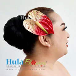 Anthurium hair clips (L)