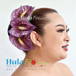 Anthurium hair clips (L)