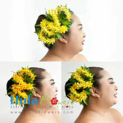 Silk Pakalana hair clip (L)