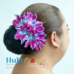 Silk orchids w/stem - # 13