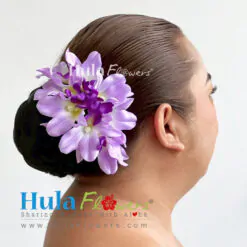 Silk orchids w/stem - # 14