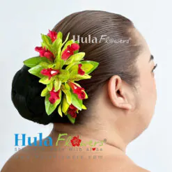 Silk orchids w/stem - # 01