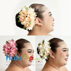 Silk Orchids w/stem (L)