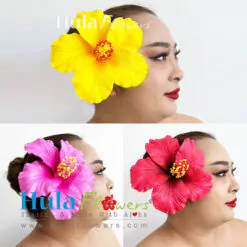 6.5” Foam Hibiscus