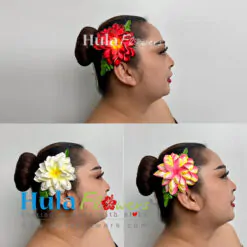 Double-Layer Plumeria Hair Clip